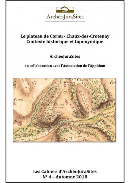 Cahiers ArchéoJuraSites - Cahier ArchéoJuraSites N°4