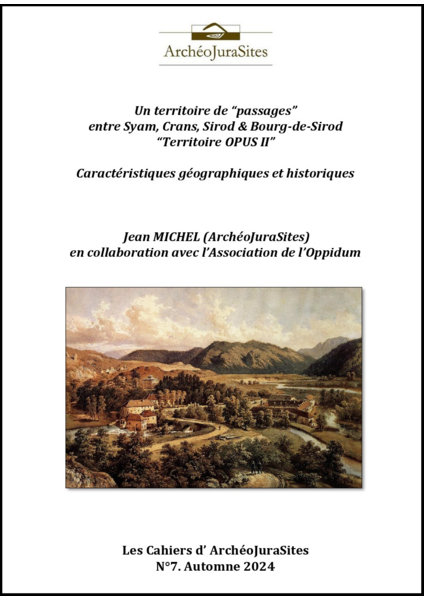 Cahiers ArchéoJuraSites - Cahier ArchéoJuraSites N° 7