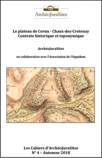 Cahiers ArchéoJuraSites - Cahier ArchéoJuraSites N°4