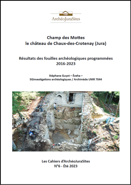 Cahiers ArchéoJuraSites - Cahier ArchéoJuraSites N°6