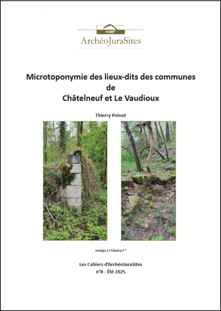 Cahiers ArchéoJuraSites - Cahier ArchéoJuraSites N°8