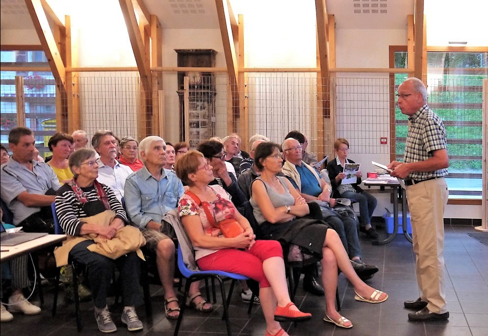 190806 - Conférence. J. Michel, Foncine-le-Bas - Les fouilles d'André Berthier et le mobilier archéologique mis au jour.